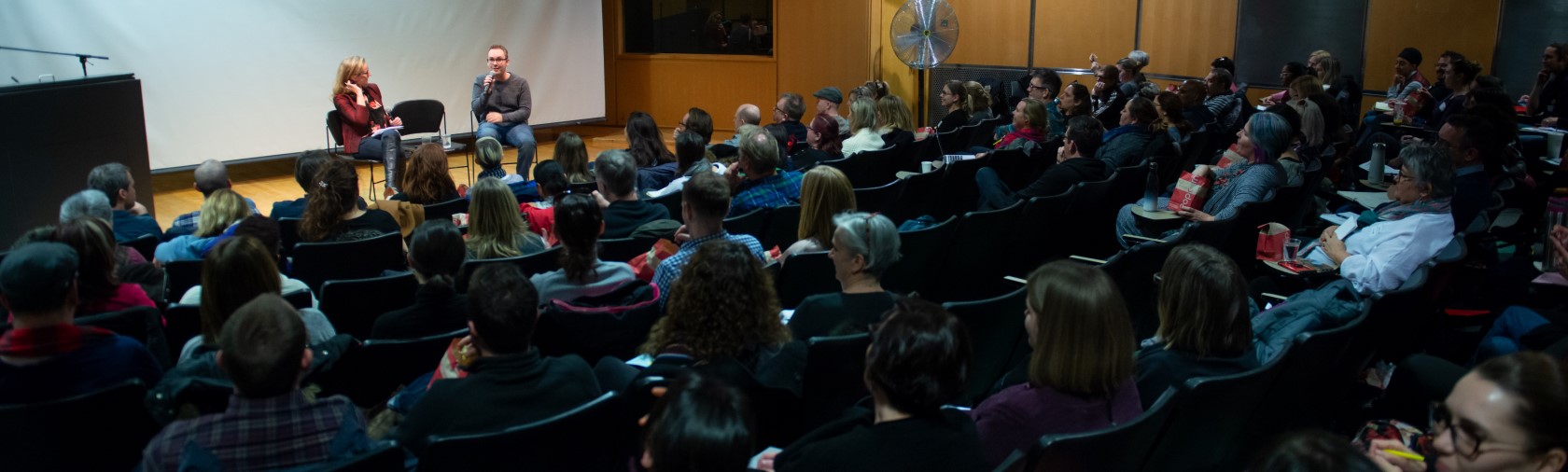 Daniel Dale speaking at Teacher Conference