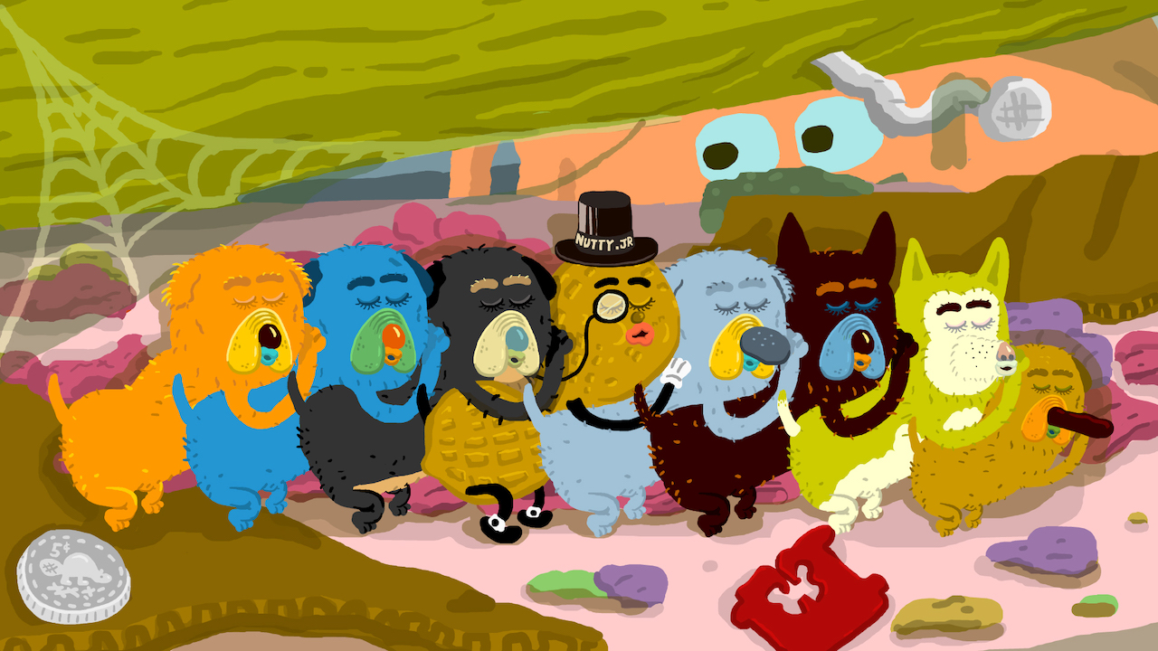 Film still from Endless Cookie