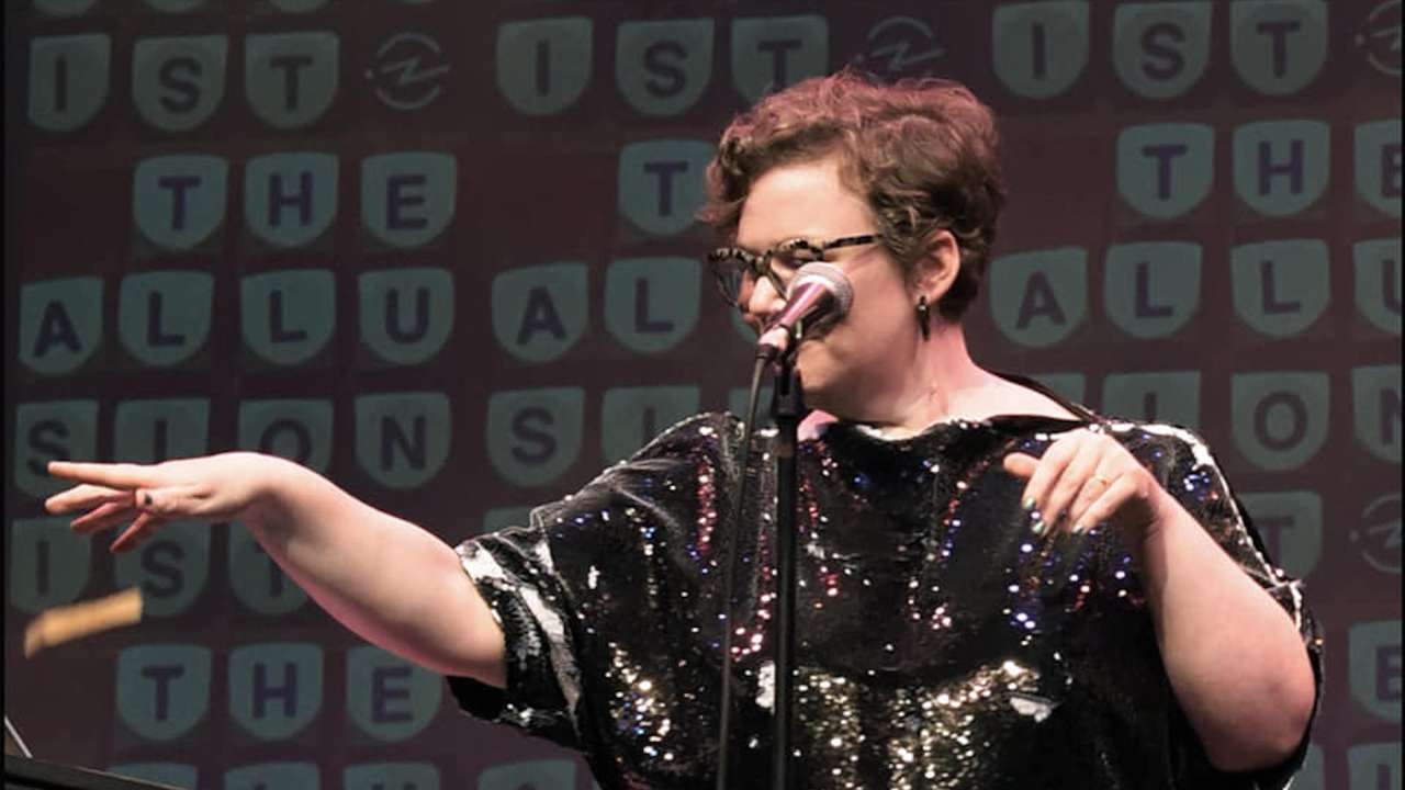 The Allusionist podcast live on stage